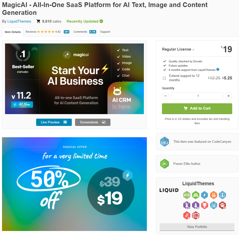 Share Code MagicAI v11.3 – Mã Nguồn SaaS AI Đa Năng