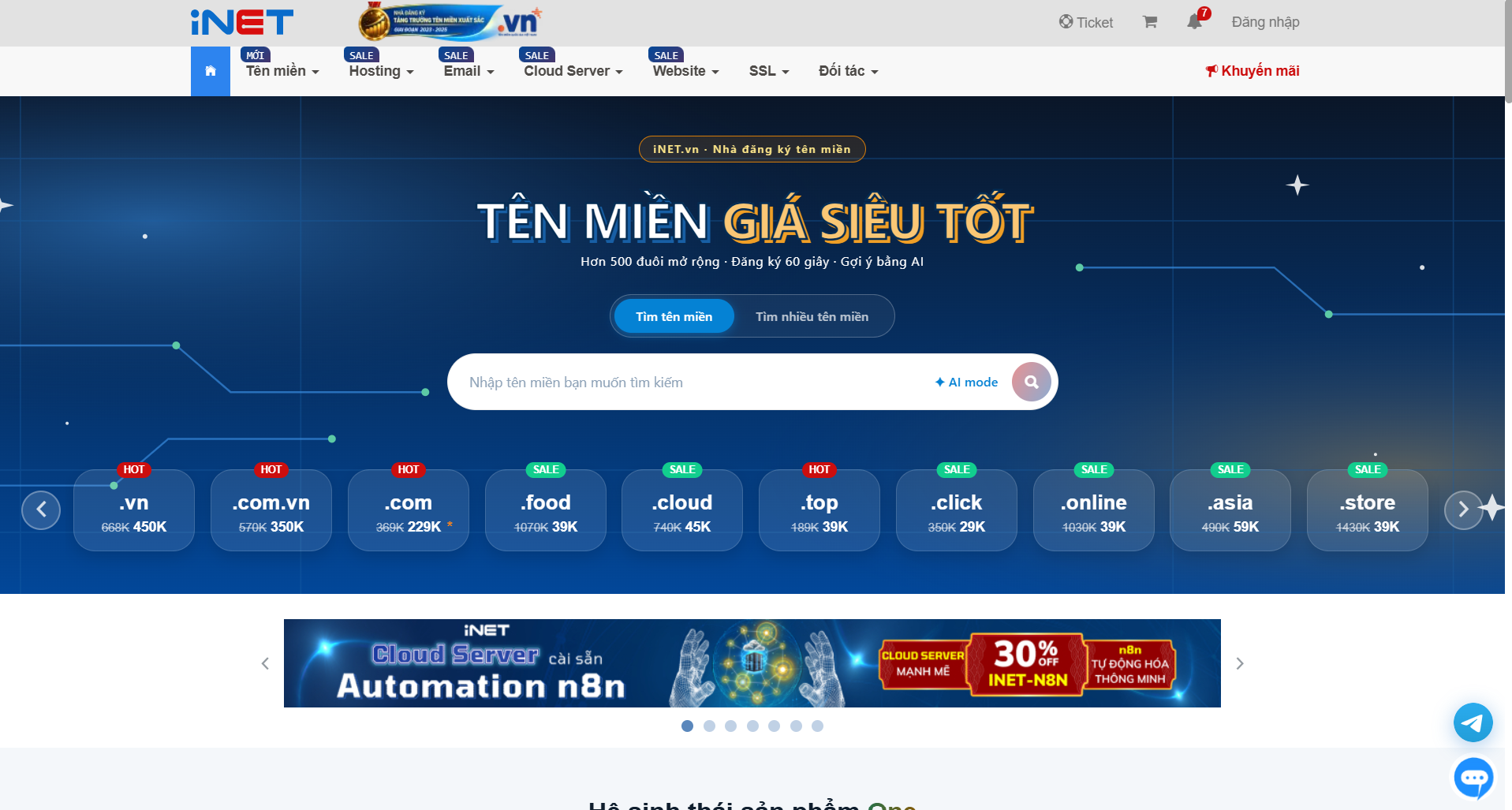 Top 10+ đơn vị cung cấp tên miền uy tín tại Việt Nam 11 top don vi cung cap ten mien uy tin tai viet nam 5